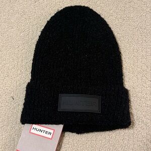 Hunter Classic Black Knit Beanie